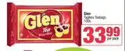 Spar Glen Tagless Teabags-100s Per Pack offer