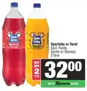 Spar Sparletta Or Twist-For 2 x 2L offer