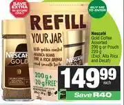 Spar Nescafe Gold Coffee 200g Or Pouch 220g offer