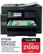 Makro Epson L15150 4 In 1 A3 Eco Tank Printer C11CH72403SA offer