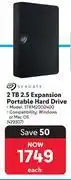 Makro Seagate 2TB 2.5 Expansion Portable Hard Drive STKM2000400 offer