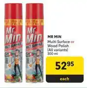 Makro Mr Min Multi Surface Or Wood Polish-300ml offer