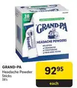 Makro Grand-PA Headache Powder Sticks 38's offer