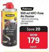 Makro Fellowes HFC 350ml Free Air Duster offer