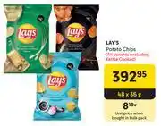 Makro Lay's Potato Chips-48 x 36g offer