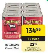 Makro Bull Brand Corned Meat-6 x 300g offer