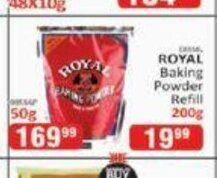 KitKat Cash and Carry Royal Baking Powder Refill 200g offer