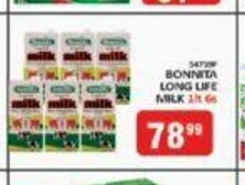 KitKat Cash and Carry Bonnita Long Life Milk 1lt 6s offer