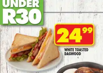 Shoprite WHITE TOASTED DAGWOOD offer