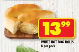 Shoprite WHITE HOT DOG ROLLS offer