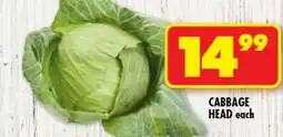 Shoprite CABBAGE HEAD offer