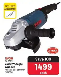 Makro RYOBI G-2323 2300 W Angle Grinder offer