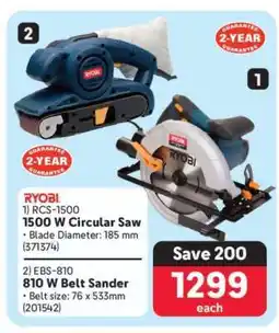Makro RYOBI RCS-1500 offer