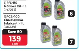 Makro RCB-100 Chainsaw Bar Lubricant offer