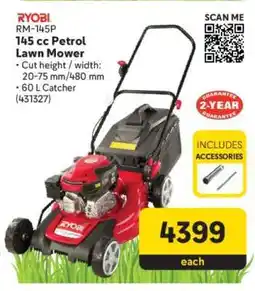 Makro RYOBI RM-145P 145 cc Petrol Lawn Mower offer