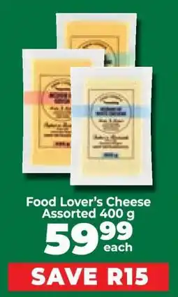 Food Lover's Market Food Lover’s Cheese Assorted 400 g offer