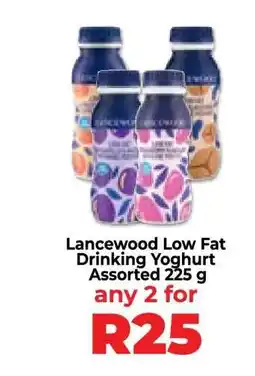 Food Lover's Market Lancewood Low Fat Drinking Yoghurt Assorted 225 g offer