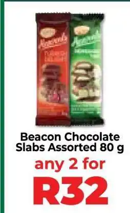 Food Lover's Market Beacon Chocolate Slabs Assorted 80 g offer