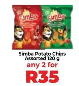 Food Lover's Market Simba Potato Chips Assorted 120 g offer