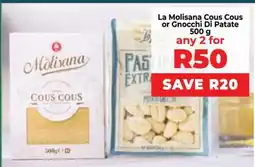 Food Lover's Market La Molisana Cous Cous or Gnocchi di Patate 500 g offer