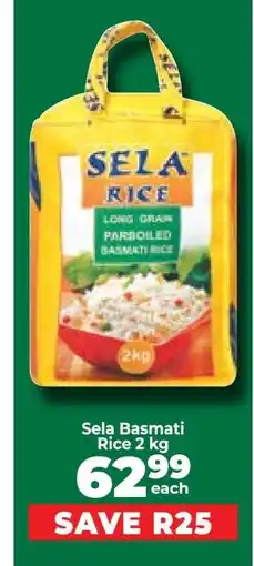 Food Lover's Market Sela Basmati Rice 2 kg offer