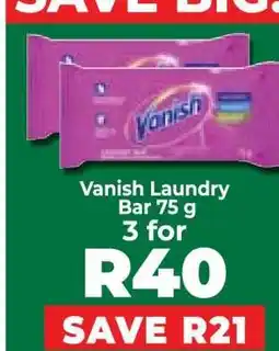Food Lover's Market Vanish Laundry Bar 75 g offer