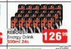 Reboost Energy Drink 500ml 24s