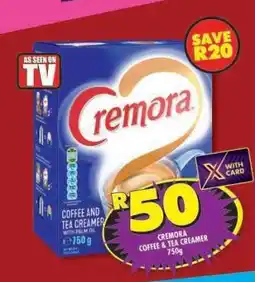 Shoprite Cremora Coffee & Tea Creamer 750g offer