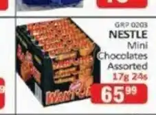 KitKat Cash and Carry Nestle Mini Chocolate Assorted 17g 24s offer