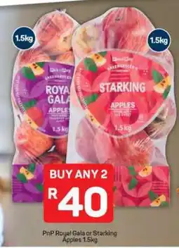 Pick n Pay PnP Royal Gala or Starking Apples 1.5kg offer