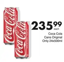 Save Hyper Coca Cola Cans Original offer