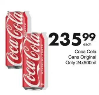 Save Hyper Coca Cola Cans Original offer