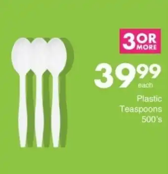 Save Hyper Plastic Teaspoons offer