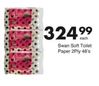 Save Hyper Swan Soft Toilet Paper 2Ply offer