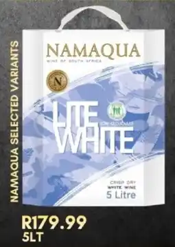 Prestons Namaqua offer