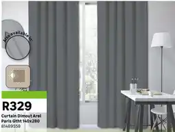 Leroy Merlin Curtain Dimout Arel Paris Gtht offer
