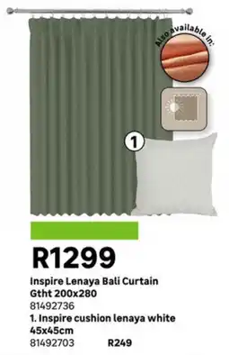 Leroy Merlin Inspire Lenaya Bali Curtain offer