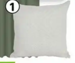 Leroy Merlin Inspire cushion lenaya white offer