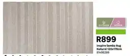 Leroy Merlin Inspire Semba Rug Natural offer