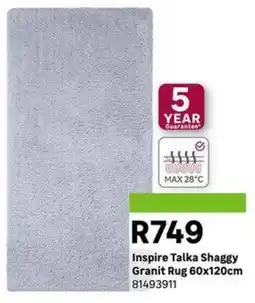 Leroy Merlin Inspire Talka Shaggy Granit Rug offer