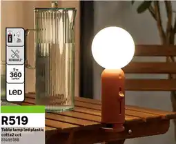 Leroy Merlin Table lamp led plastic cotta2 offer
