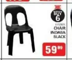 KitKat Cash and Carry Chair Indaba Black offer