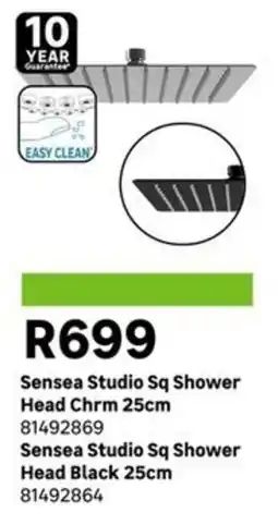 Leroy Merlin Sensea Studio Sq Shower Head offer