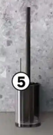 Leroy Merlin Sensea Studio Toilet Brush Trans Black offer