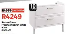 Leroy Merlin Sensea Charm Freestan Cabinet White offer