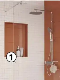 Leroy Merlin Sensea Easy Walk In Shower Chrome offer