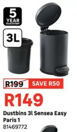 Leroy Merlin Dustbins Sensea Easy Paris 1 offer