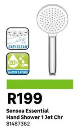 Leroy Merlin Sensea Essential Hand Shower 1 Jet Chr offer