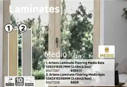 Leroy Merlin Artens Laminate Flooring Medio Bela offer