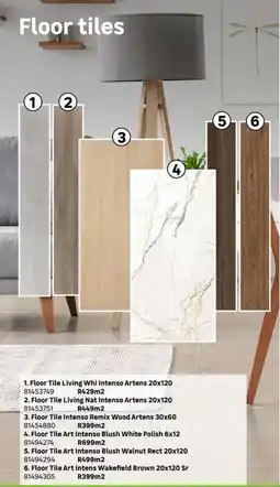 Leroy Merlin Floor Tile Living Whi Intenso Artens offer